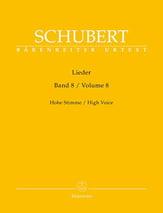 Lieder, Vol. 8 Vocal Solo & Collections sheet music cover